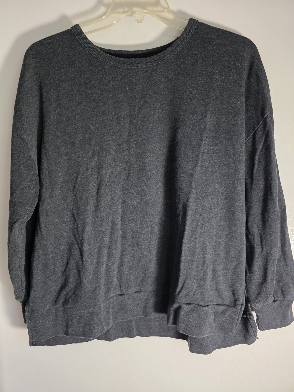 Buffalo David Bitton Charcoal Crewneck Sweater
